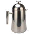 100%Stainless Steel French Press Coffee Maker